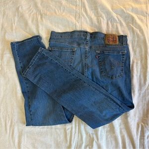 559 0421 Levi’s Waterless Relaxed Straight Men’s Jeans Medium Wash 34x32